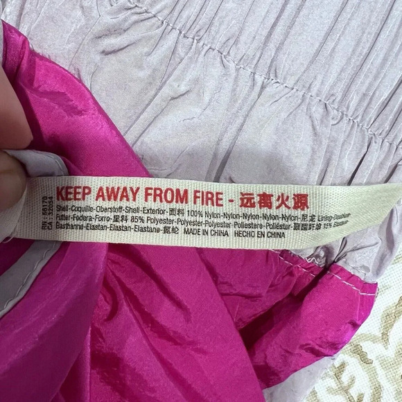 Free People Movement The Way Home Colorblock Purple Shorts Size Large Sports - Picture 7 of 10